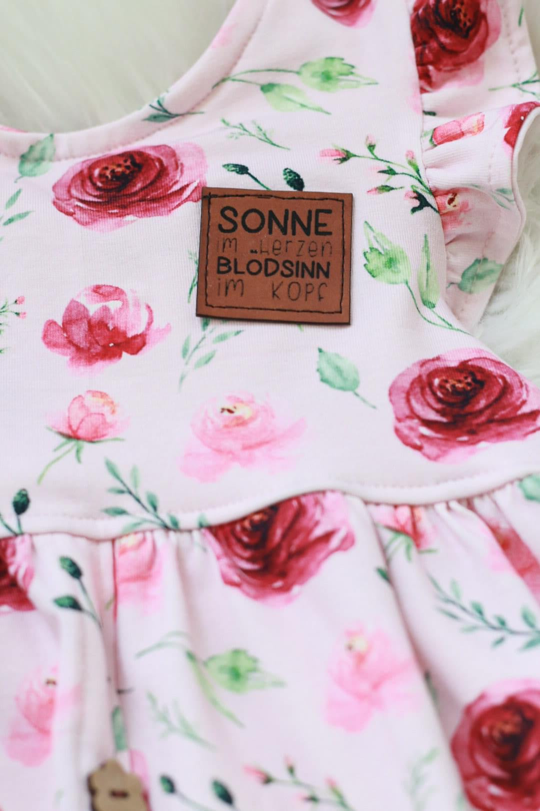Label „Sonne im Herzen Blödsinn im Kopf"