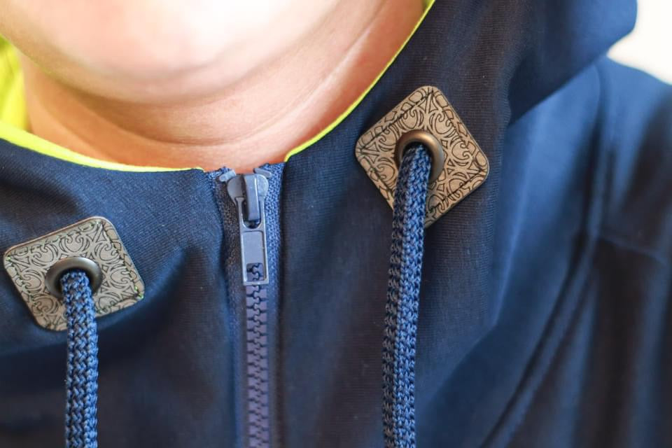 Label „Ösenpatch Ornament"