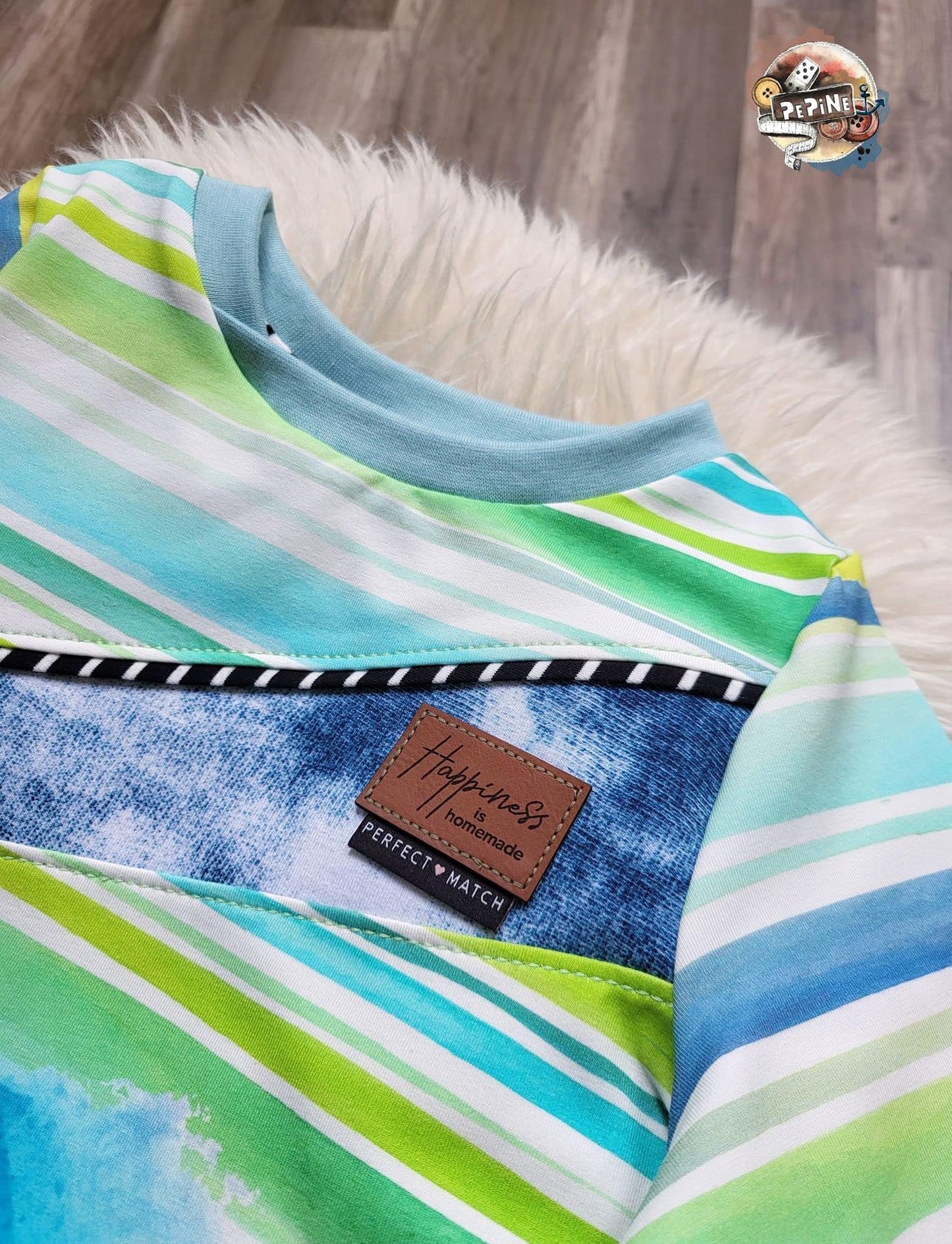 Label „Happiness is homemade"