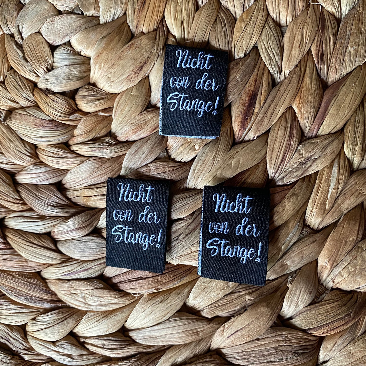 Weblabel "Nicht von der Stange" 3er Pack