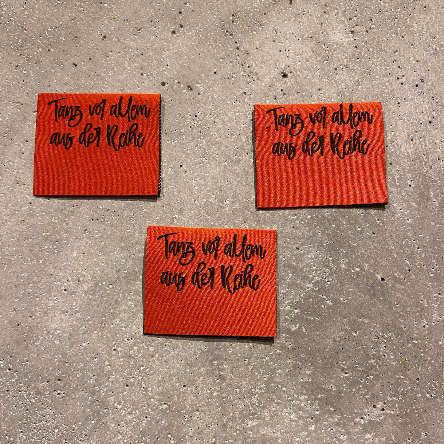 Weblabel "Tanz - vor allem aus der Reihe" 3er Pack