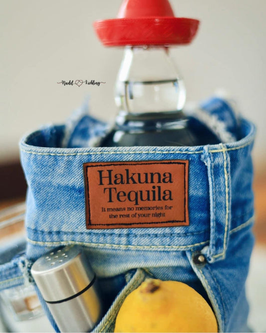 Label „Hakuna Tequila"